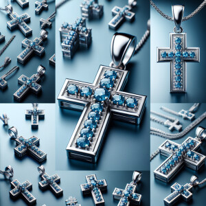 Discover our stunning collection of sterling silver cross pendan...