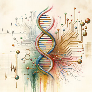 The golden ratio, Minimalist art Circuit, boards, circuitry, diagrams Cellular structures, DNA, circuit boards, colorful wires,  asian and Egyptian  graffiti, lie detector graphs, cardio printout, branches Bones painterly background rust