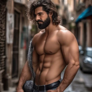 Carlos tiene un cuerpo musculoso y hairy and el pene de enorme...