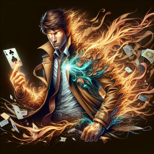 Dazzling 32k masterpiece of Gambit( x-men character comic book a...