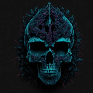 Psychedelic Gothic Art Design
A gothic-inspired design showcasin...