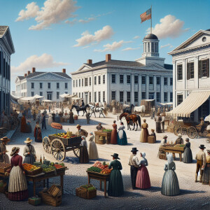 America in 1900. High quality