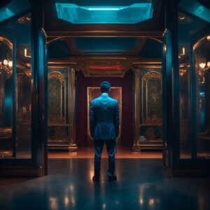 The man in the mirror can't look at me because he's guilty, ultr...