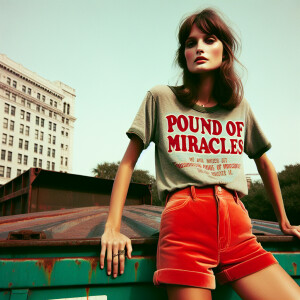 It’s 1973. A beautiful 24-year-old woman stands on top of a dump...