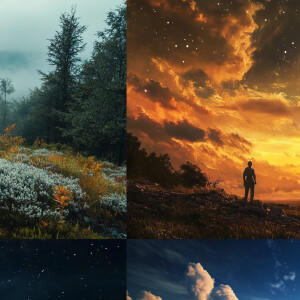 Поверхность планеты, пригодной для углеродной жизни.  Но на кото...