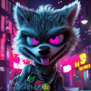 Create a comedic and slightly surreal cartoon character based on...