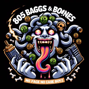 Develop an 8K resolution logo in a vibrant comic-book style feat...