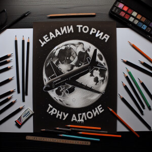 Нарисуй текст на черном фоне с текстом на русском языке, научись...