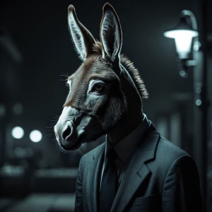 Anthropomorphic donkey