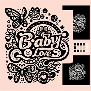 Different shaped logos for (Baby loves) logo
Use butterflies and...