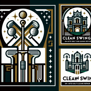 Create a sleek and simplistic logo for 'Clean Swing', a company...