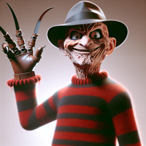 Pixar inspired Freddy Krueger