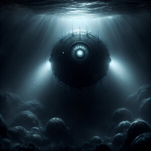 An underwater vehicle called Neptune at a depth of 5 kilometers...