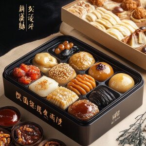 设计一款，低碳高油食物自助西餐和中餐还有单品菜单选择。