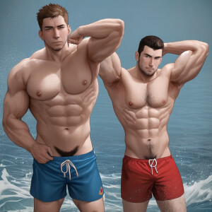 A man of Russian nationality about 30 years old, pumped up, in s...