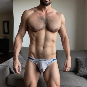 As I walk in the living room my dad was on the couch with his at...