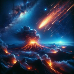 ☄️🌋,ultra-detailed, ultra-realistic, masterpiece, HDR, 8K resol...