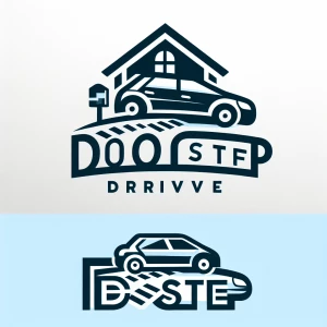 Design a business logo for "Doorstep Drive", a rental car servic...