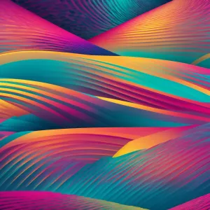 Create a digital vector-style illustration featuring a mesmerizi...