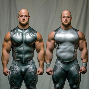 Create an  midlife aging progression image of a balding brown ha...