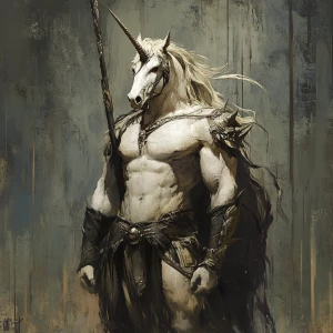 Unicorn-man