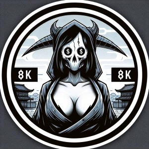 Create an circular 8K logo ultra-high-resolution artwork portray...