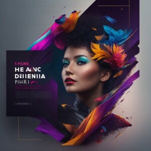 баннер для канала на ютуб про заработок денег, цвета черный белы...