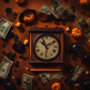 Create me a clock tattoo where all the numbers are different mon...