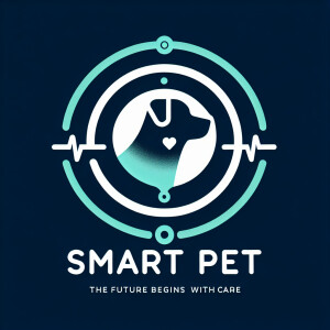 Design a minimalist logo for 'SmartPet', a company focused on fu...