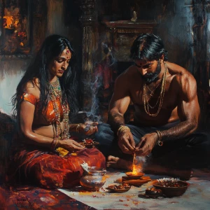 Realism style, painting,landscape 16:9.
a muscular sweaty beefy...