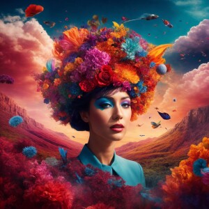 Create a redesigned Facebook homepage that embodies vibrancy and...