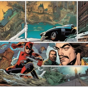 4 panel comic with the same face in each looking a different ang...