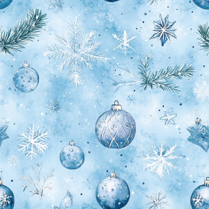 Design a seamless, tileable pattern with christmas elements like...