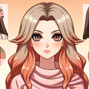 The daughter of Sakura Haruno and Ichigo Kurosaki. Beautiful Kun...