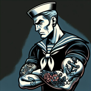 Popeye the sailor man