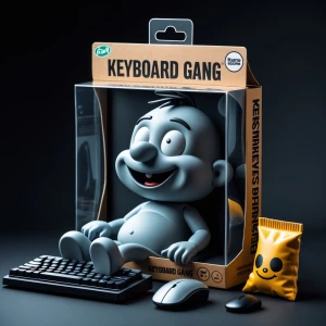 Design an image depicting a 3-dimensional cartoon-style action f...