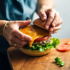 make burger