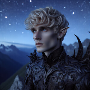 Caranthir-Ar-Fieniel from the Witcher uses magic to alter the st...