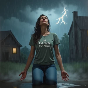 An acrylic oil image of a detailed background. Include in the ba...