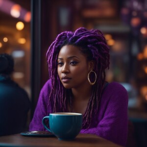 create a  ultra high resolution 3D beautiful African American ch...