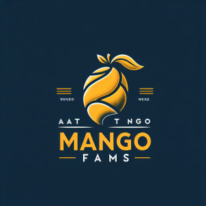 Design a modern and vibrant logo for ATF Mango Farms that incorp...