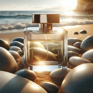 Create a video advertisement featuring ZiNars brand perfume, sho...