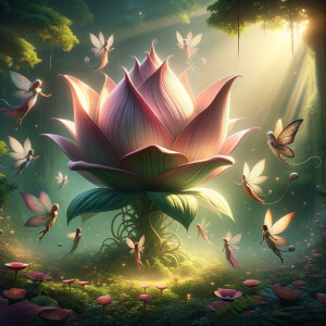 Flower knows and fairies