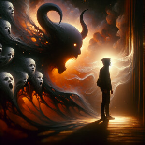 "Visualize a powerful and evocative image in HDR and ultra-detai...