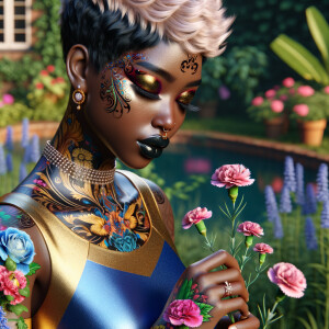 Prompt:
Full image view ultra realistic psychedelic airbrush gl...
