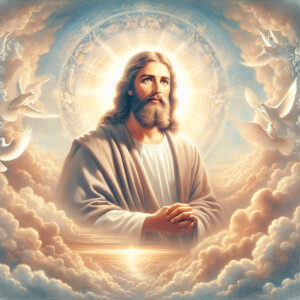 Jesus Christ in heaven