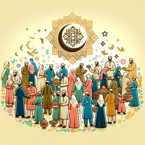 Mention “ EID UL FITAR “ image with brand “ ZINARS”