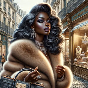Craft a detailed, realistic illustration capturing the essence o...
