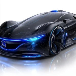 Here's a reimagined prompt for a futuristic car concept based on...