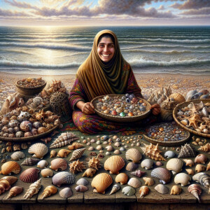 She sells sea shells by the sea shore. The shells she sells are...